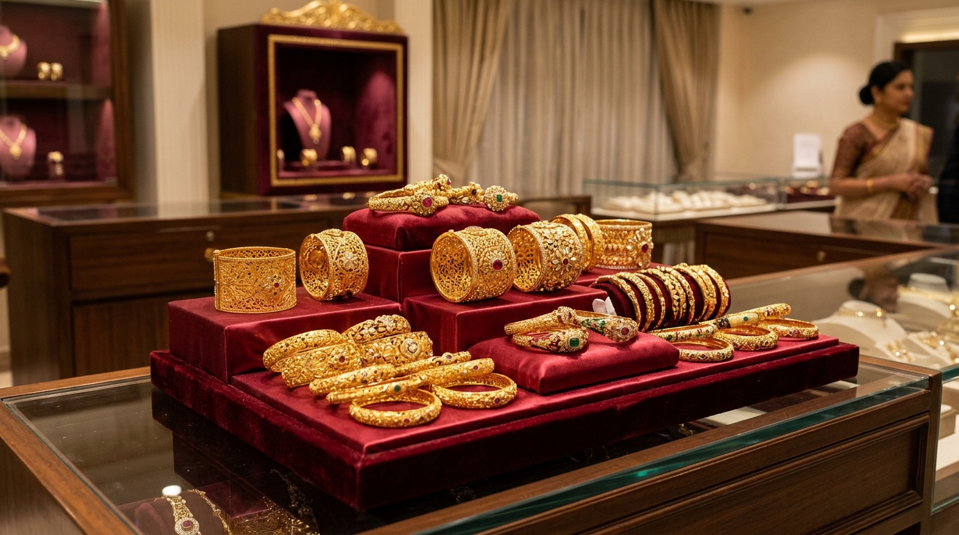 Traditional Gold Bangles